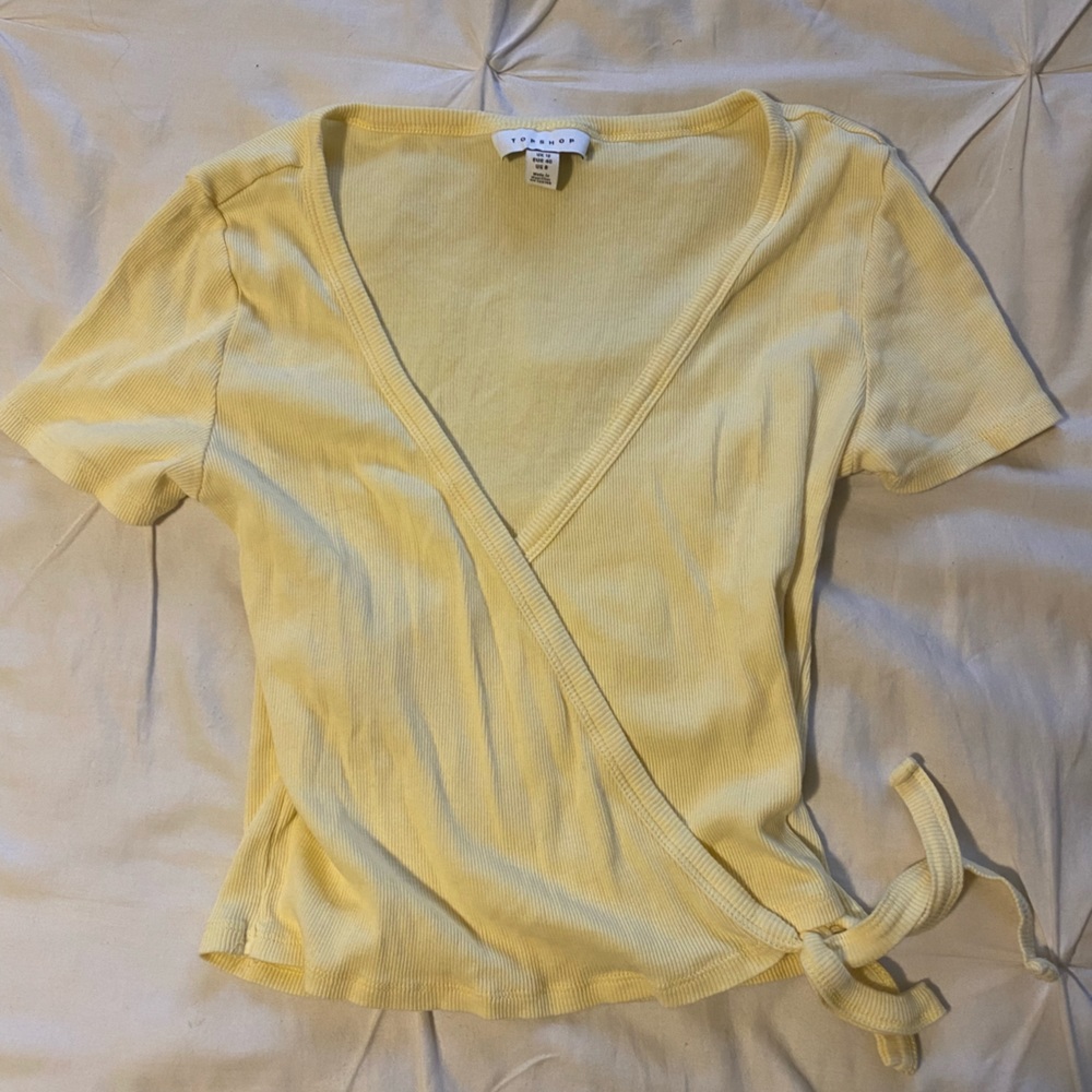 Women’s Topshop Wrap Top